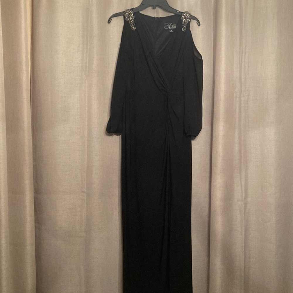 Black 8Petite Alex Evening Dress